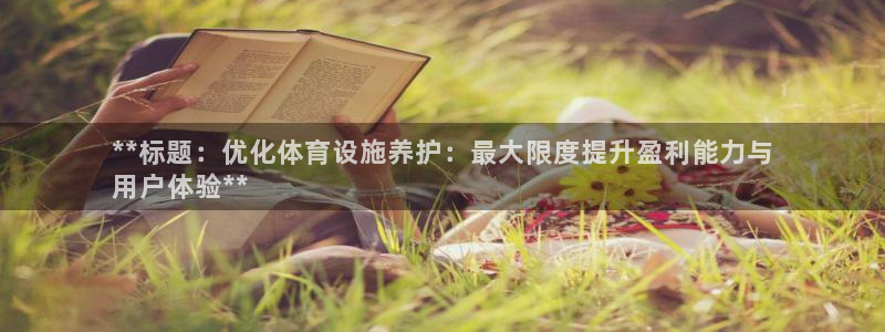 海南意昂体育3发展怎么样：**标题：优化体育设施养护