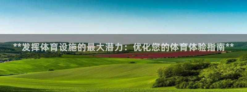 意昂体育3平台：**发挥体育设施的最大潜力：优化您的