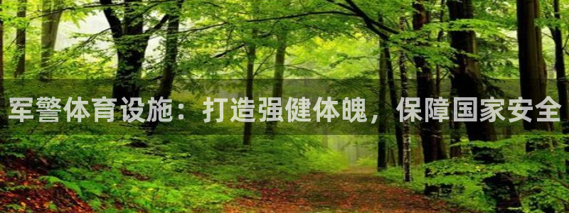 意昂3娱乐下载：军警体育设施：打造强健体魄，保障国家