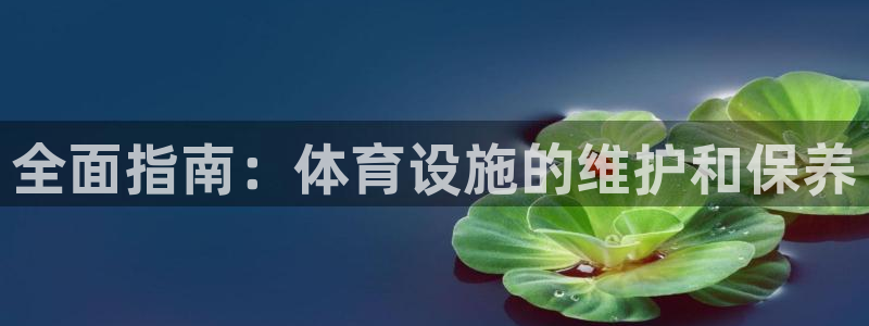 意昂3娱乐代理怎么样：全面指南：体育设施的维护和保养