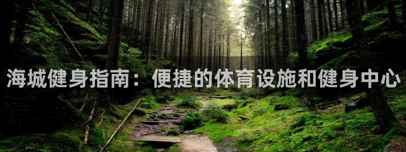 意昂体育3平台是正规平台吗：海城健身指南：便捷的体育
