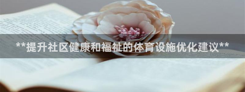 意昂体育3软件：**提升社区健康和福祉的体育设施优化