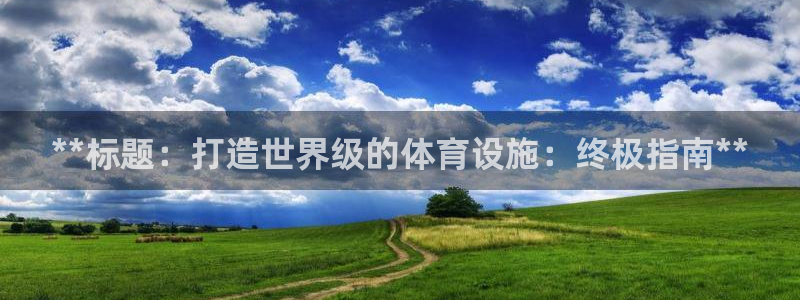意昂体育3娱乐：**标题：打造世界级的体育设施：终极