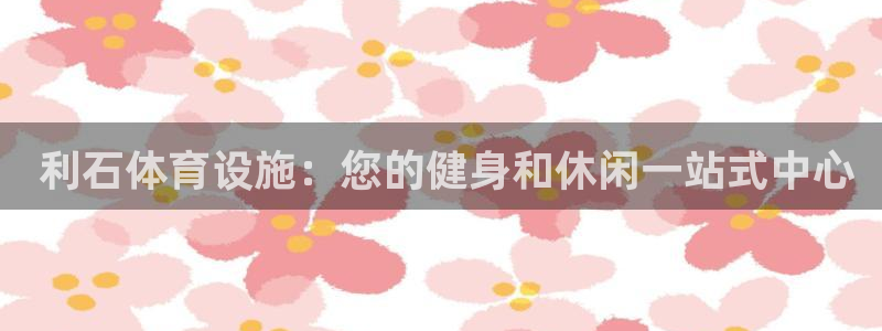 意昂集团官网： 利石体育设施：您的健身和休闲一站式中