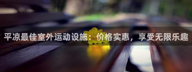 意昂3娱乐首页官网下载：平凉最佳室外运动设施：价格实
